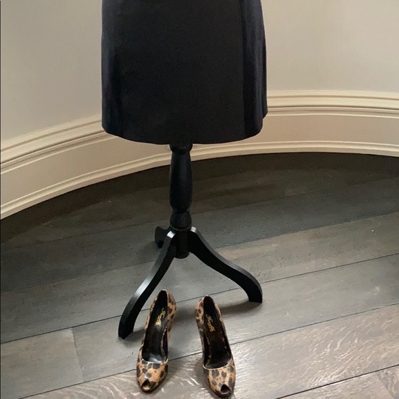 Theory strapless and leather dress - Picture 7 of 8